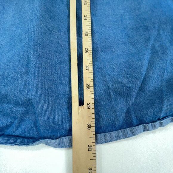 Bulwark Flame Resistant Shirt Mens XXL-RG Blue Denim Button Down ARC Rating 7.7 - Picture 10 of 13